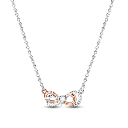 925 Sterling Silver Luminous Firefly Heart Shaped Zircon Pendant Necklace For Women Fashion Anniversary Birthday Jewelry Gifts
