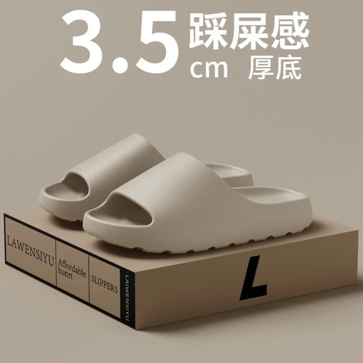 Big Size 47 48 49 Men's Casual Shoes Men and Women EVA Soft-soled Lightweight Home Slippers High-quality Exclusive Brand Slides