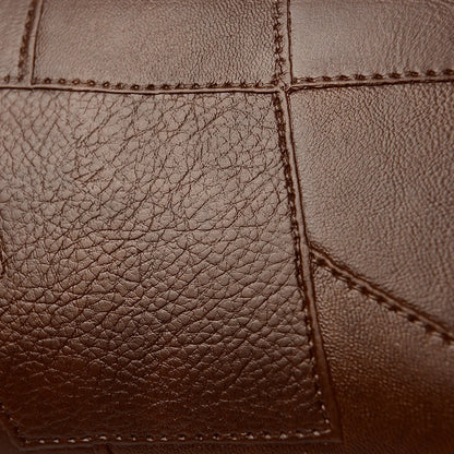 New Fashion Crossbody Bags Women's Genuine Leather Bag Simple Tote Bag Vintage Boston Handbag Luxury Design Female Shoulder Bags