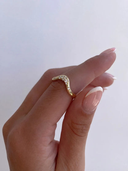 925 Sterling Silver Simple Fashion Water Drop Zircon Ring For Women Engagement Wedding Luxury High Quality Fine Jewelry