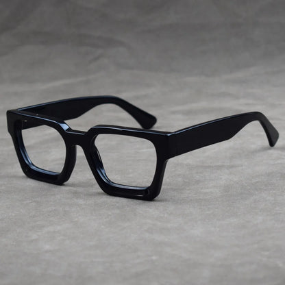Unisex Retro Blue Light Blocking Eyeglasses Computer Glasses Frame Fashion Anti Blue Light Square Eyewears for Office Women Men