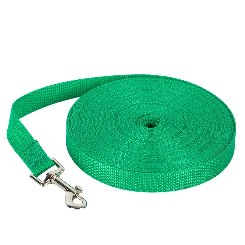 1.2M-30M Long Leash for Dogs Overlength Dog Leash Puppy Outdoor Training Nylon Rope Dog Accessories Extended Control Dog Leashes