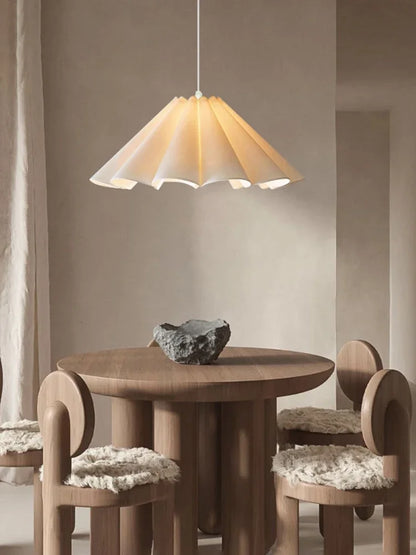 Lower Petals Cream Chandelier LED Indoor Pendant Lamp for Living Room Bedroom Dining Room Bar Simple Modern Lights