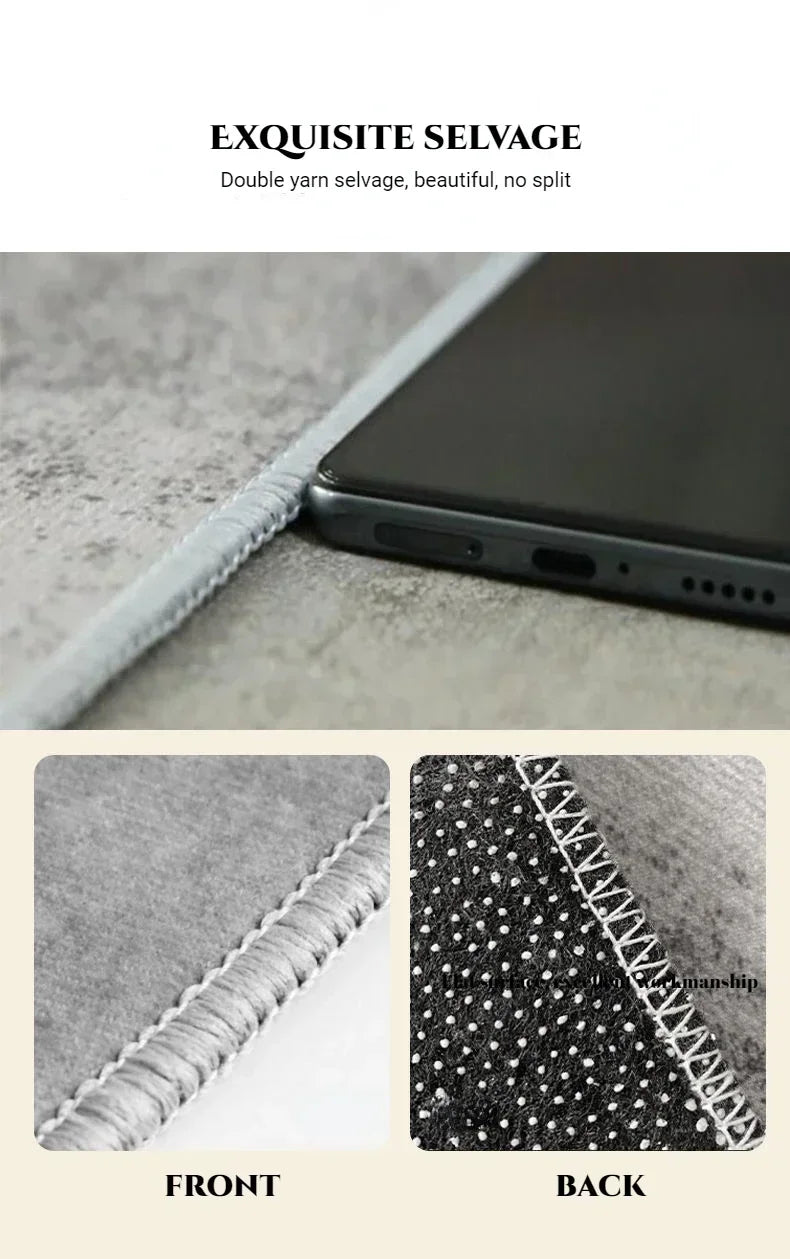 Modern Light Luxury Living Room Carpet Decoration Home Large Area Non-slip Rugs 200x300 Bedroom Lounge Easy Cleaning Floor Mat
