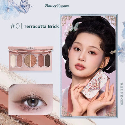 Flower Know Strawberry Rococo All-In One Gift Set Makeup Kit Full Professional Garden Mirror Blush Powder Lip Cream Flowerknows