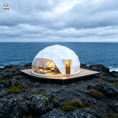 Luxury Modern Transparent PVC Four-Season Custom Garden Hotel Igloo Glamping House Geodesic Dome Tent