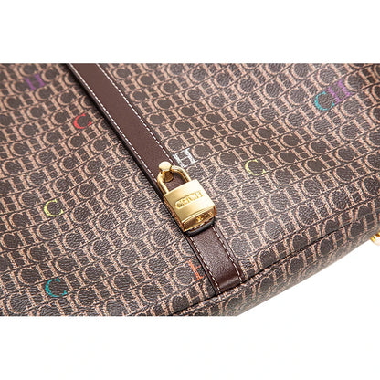 Brand New Luxury Designer High Capacity Tote Handbags for Office Women 2023 Trends Designer PVC Shopper Shoulder Shopping Bag