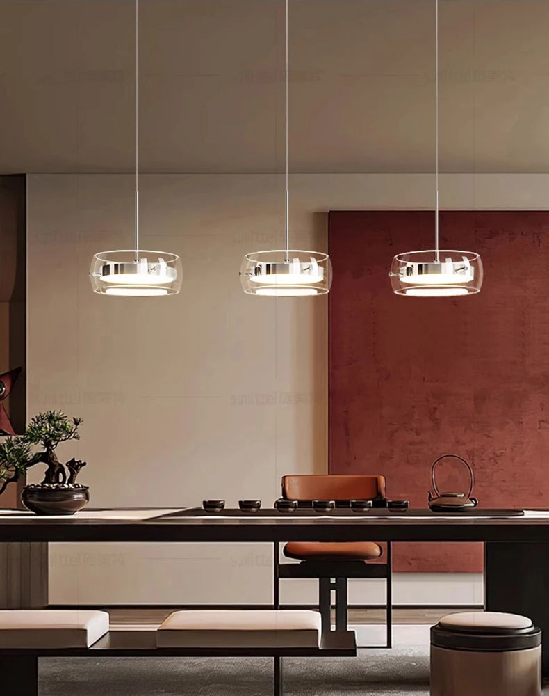 Modern home decor led lights pendant light lamps forstaircase Chandeliers for living room hanging light indoor lighting