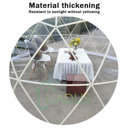 3.6M TPU Clear Bubble Dome Tent for Outdoor Events Parties Camping Cafe Dining - Luxury PVC Garden Igloo Style Tent Bubble Tree
