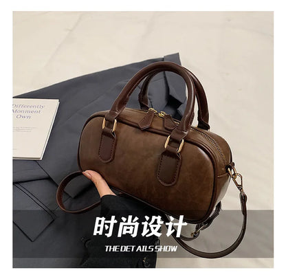 Women 2026 New Fashionable Classic Style Square Shoulder Crossbody Bags Solid Zipper Popularity Sense Luxury Handbags