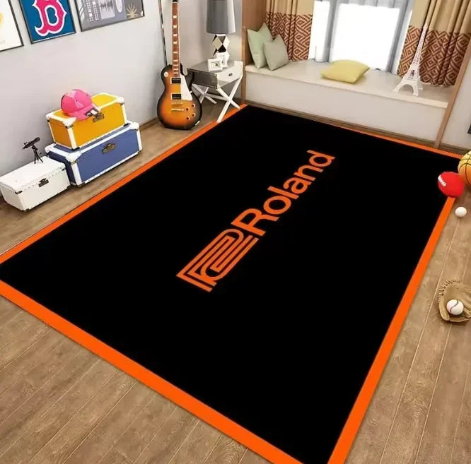 Exquisite Roland Carpet Soundproof Drum Rugs Blanket Bass Drums Snare Electronic Jazz Musical Vintage Sound Absorbing Floor Mat
