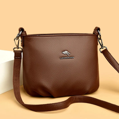 Luxury Shoulder Bags for Women 2026 New Designer Soft Leather Crossbody Bags Casual Messenger Sac Women Bag Purses and Hangbags