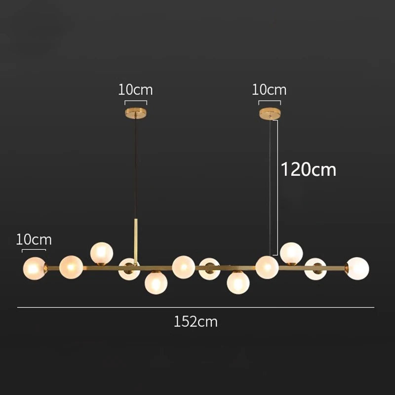 Modern home decor led lights pendant light lamps for living room Chandeliers for dining room hanging light indoor lighting