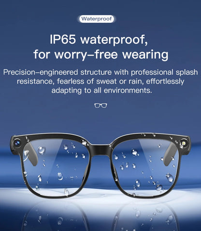 2026 Smart AI Glasses Men New 4K HD 800W pixel Camera 32GB Memory 120+ Translation ChatGPT Music Shoot Photos &Video Sunglasses