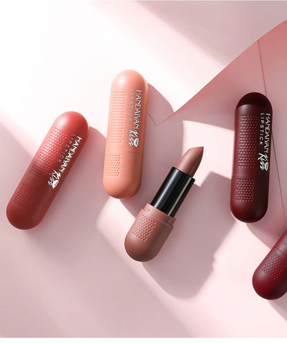 6 Colors Matte Lipstick Set for Women Long Lasting Velvet Texture Non-Drying Radio Tube Makeup Lipsticks Set Gift Box Included
