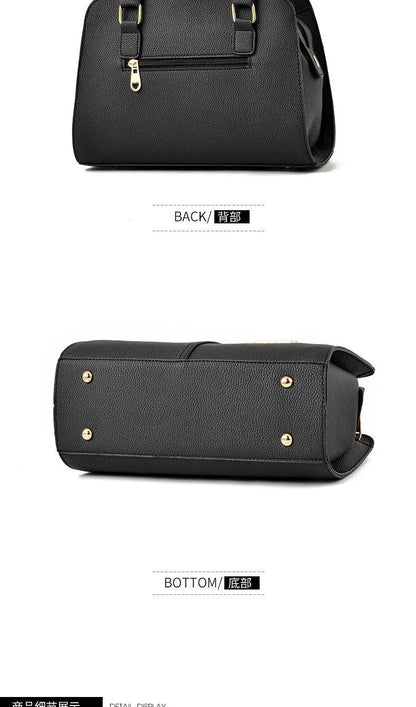 New Woman Shoulder Bag Large Capacity Handbag for Women Crossbody Bag PU Portable Bucket Bag Ladies Messenger Bags Tote Bags