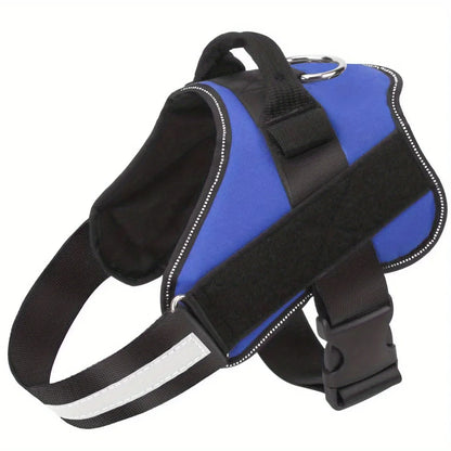 Dog Leash Vest Style Chest Harness Pet Supplies Stretchable Dog Chain Reflective Small Medium Adjustable Dogs Comfortable Secure