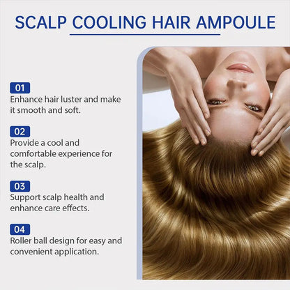 Bodywise Rollerball Nourishing Hair Essence Refreshing Anti-Frizz Hair Serum Long-lasting Oil Control Natural Formula Hair Care