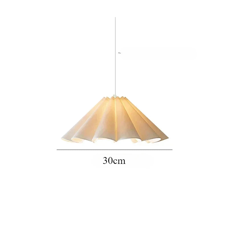 Lower Petals Cream Chandelier LED Indoor Pendant Lamp for Living Room Bedroom Dining Room Bar Simple Modern Lights