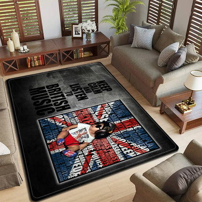 Band logo Music Rock and Roll logo Pattern Carpet Kitchen Mat Doormat Bedroom FloorDecoration LivingRoom Bathroom Anti-slip Rug