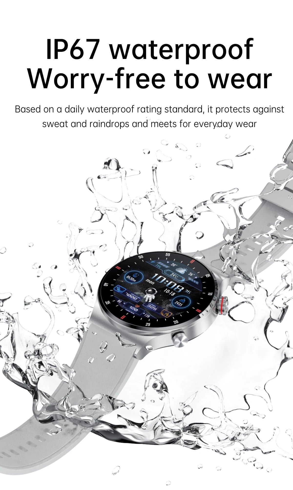 Originl Smart Watches Men NFC Bluetooth Call Fitness Clock Waterproof Sport Watch Wrist Smartwatch for Women Android Phones 2026