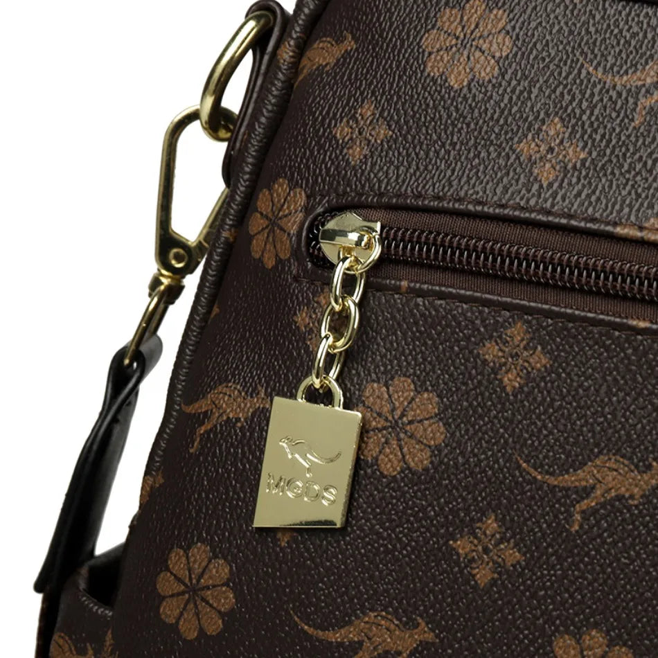 New Classical Fashion High Quality Soft Leather Travel Backpack Women Large Capacity Luxury Shoulder Bags School Bag Backpacks