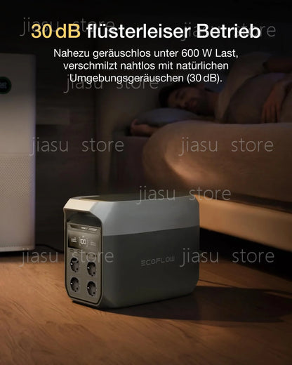 EcoFlow DELTA 3 Portable Power Station EU Version 220V LiFePO4 Battery Outdoor Emergency Backup Solar Generator