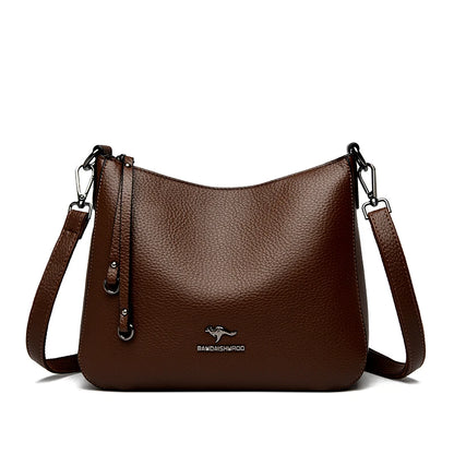 Luxury Leather Large Capacity Handbags Women Bags Designer Tote Bag Shoulder Crossbody Sac Ladies Shopping Messenger Bags