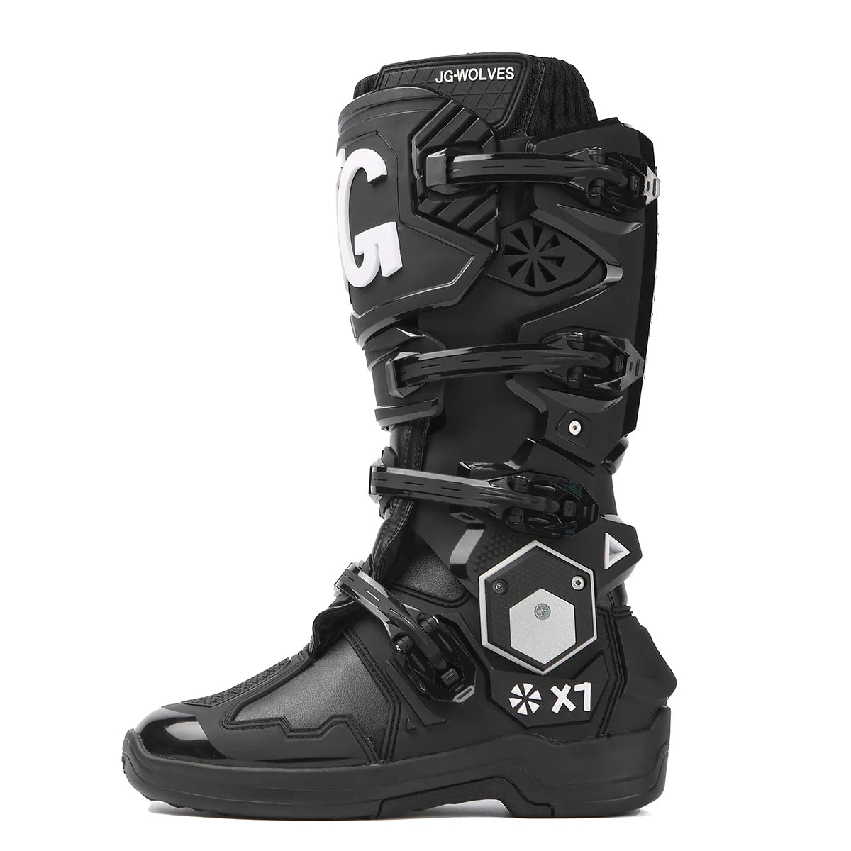 Professional Motocross Mid‑Calf Long High Ankle Off‑Road Racing Boots Moto Rider Protective Shoes Men Woman Motorcycle Boots