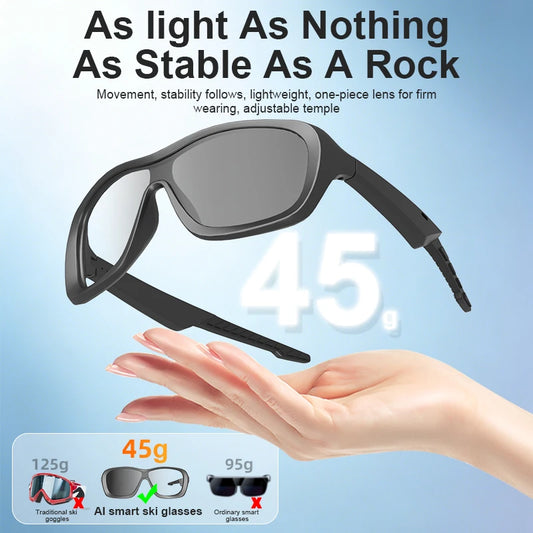 2026 Smart Glasses HD Photo Video AI Record Translation Touch Photochromic Lenses Bluetooth Call Music Multifunction Glasses