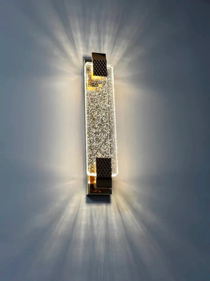 Modern Luxury Crystal Wall Lamp Bedroom Bedside Corridor Stairway Hallway Restaurant Kitchen Background Wall Led Light Sconce