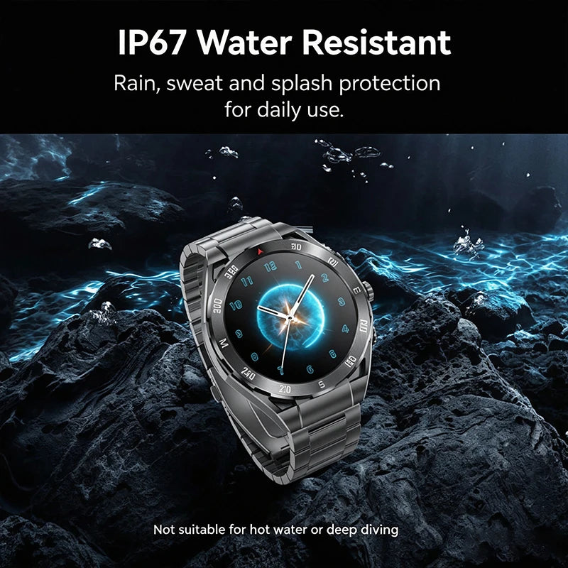 2026 New TWS 2-in-1 Smart Watch Earphones 1.43 "AMOLED Screen with Heart Rate Sleep Monitoring Music Player NFC IP67 Smartwatch