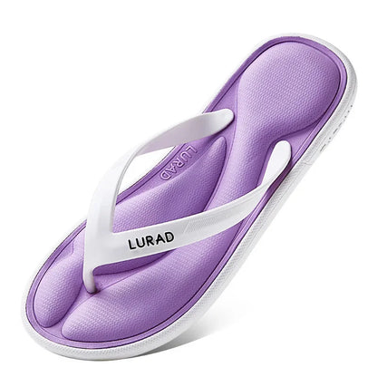 3D Memory Sponge PU Massage Men's Flip Flops Summer Antiskid Outdoor Sandal Clip Casual Beach House Rubber Soft Women Slippers