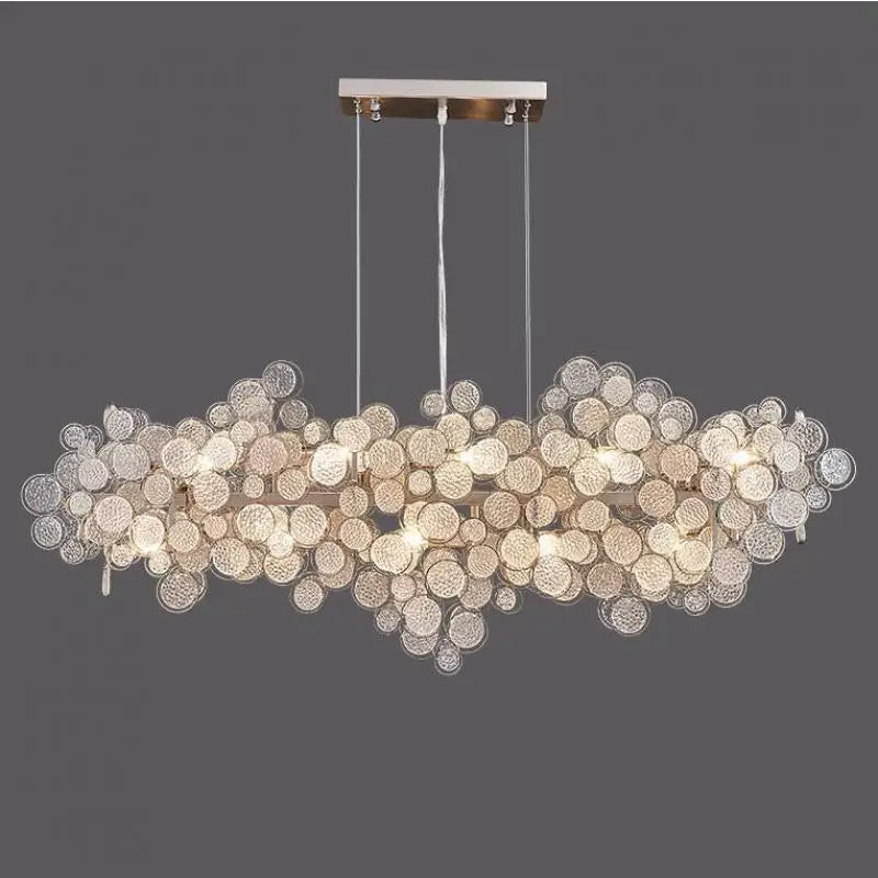 Modern Luxury Creative Living Dining Room Glass Led Chandelier Personality Simple Designer Pendant Lights Bedroom Study Lamps