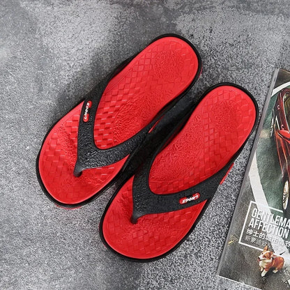 Mens Slippers Lightweight Sandals Summer Flip Flops Breathable Beach Shoes Sandals Men Luxury Flip Flops Breathable Men Slides