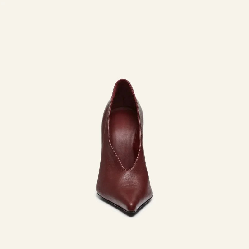 2026Spring/Summer New Pointed Stiletto Single Shoes European and American Fashion 34-45 Large Women's Fashion Women's Shoes