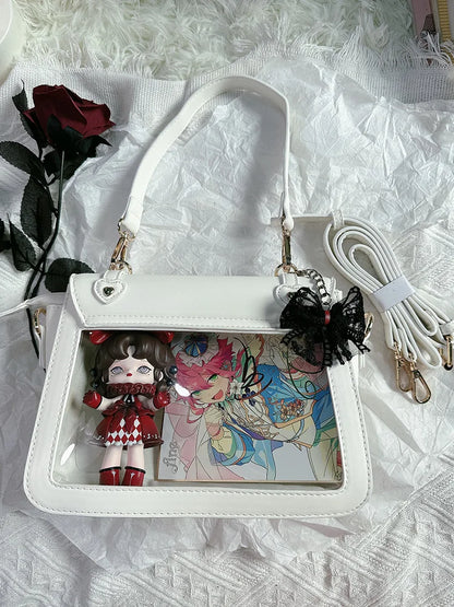Sweet Ita Bag 2026 Elegant Lolita Bag Ladies Cute Girls Bow Crossbody Bag Popular JK Uniform Shoulder Bag Autumn Bolso Сумка