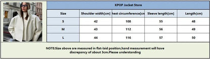 Women Cropped PU Leather Jacket Stand Collar Wide Flare Sleeve Asymmetrical Wrap Open Front Coat 2026 Autumn Chic Loose Jackets
