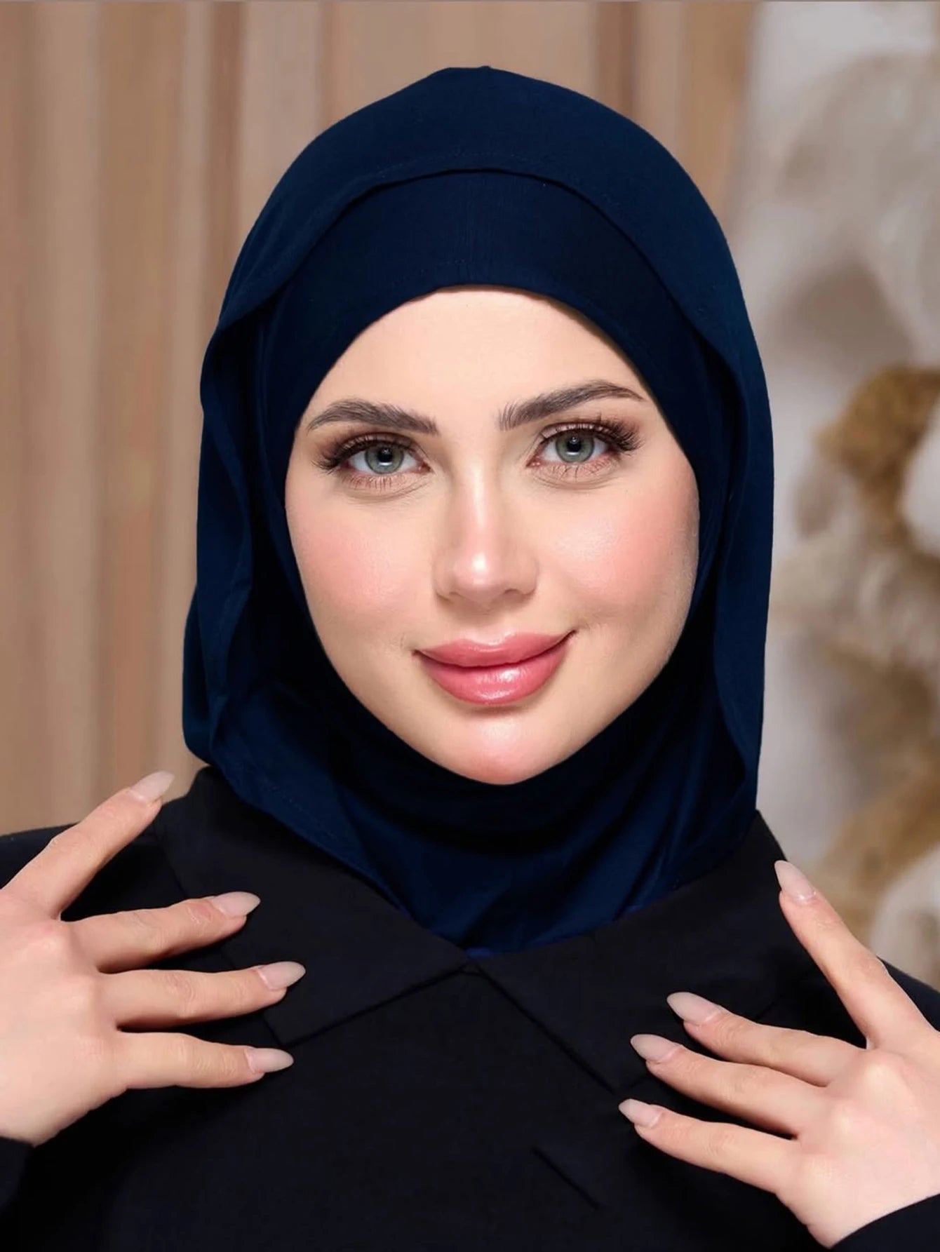 New Ready to Wear Hijab Jersey Instant Headscarf Muslim Undercap Islam Comfort Neck Covered Scarf Light Turban