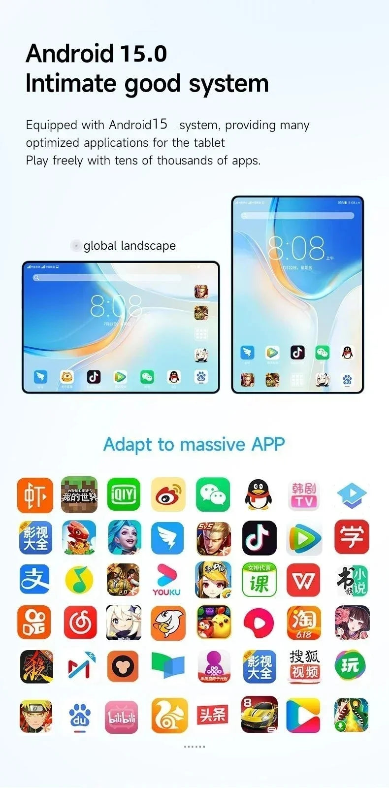 2026 Original 12inch IPad Air Pro 5G Tablet PC 20000mAh Snapdragon 8Gen3 Android 15 24GB 2T 5G Dual SIM GPS WIFI Network Tablet