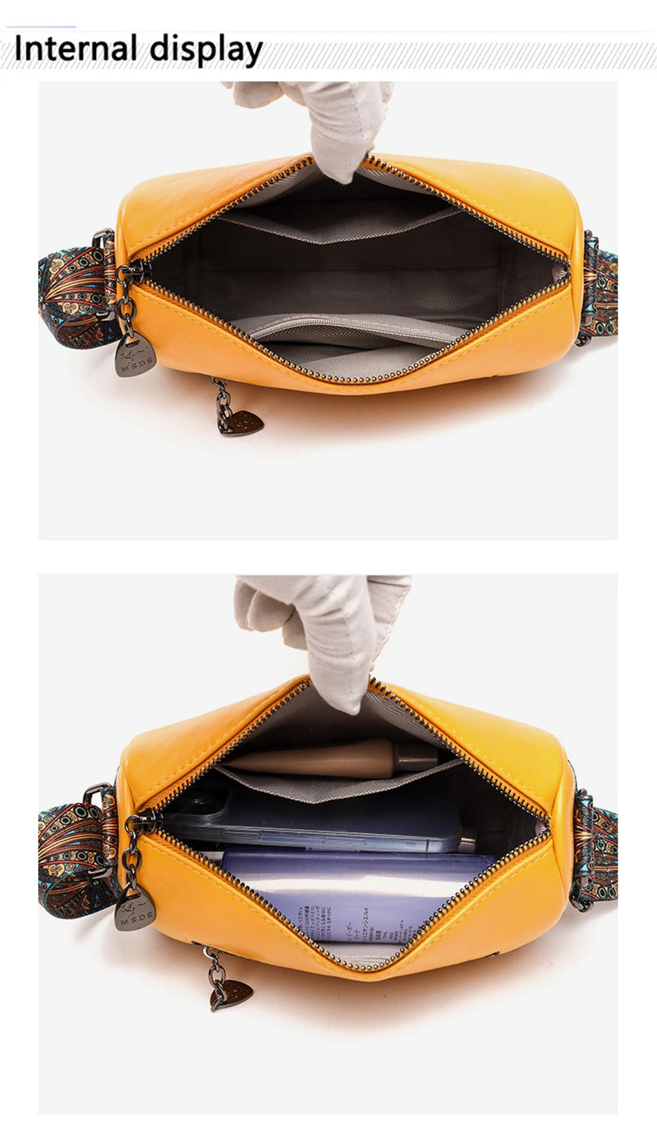 Womens Shoulder Bag High Quality Soft Sheepskin Crossbody Bag For Women leather Bags Designer Handbags Messenger Bag Sac a main