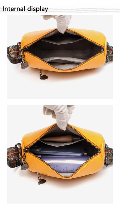 Womens Shoulder Bag High Quality Soft Sheepskin Crossbody Bag For Women leather Bags Designer Handbags Messenger Bag Sac a main