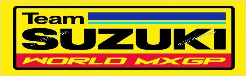 Suzuki Motorsports Carpet Garage Mat Racing Cool Motorcycle Display Electric Bike Mat Entrance Doormat Bedroom Home Decoration