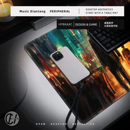 John Wick Mousepad Non-slip Lockedge Office Student Gaming Thickened Large Writing Pad Cushion 100x50