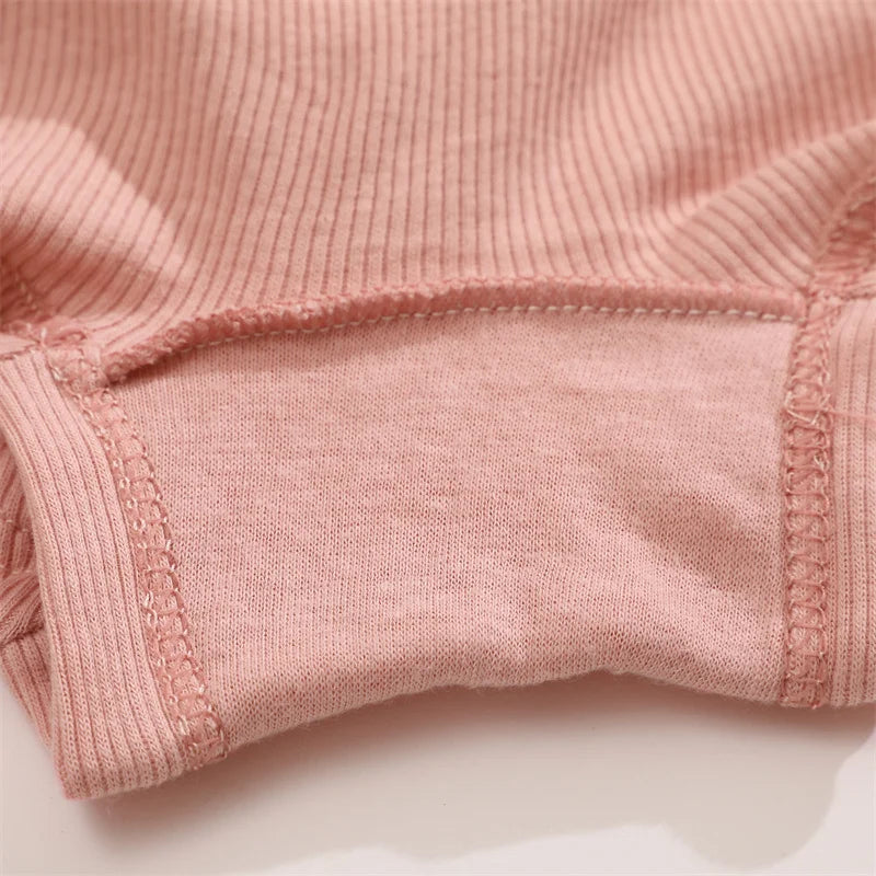 FINETOO 6PCS/Set Women Cotton Panties Female Boxer Boyshort Low Waist Letter Logo Sport Underwear Ladies Pants Intimate Lingerie