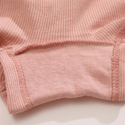 FINETOO 6PCS/Set Women Cotton Panties Female Boxer Boyshort Low Waist Letter Logo Sport Underwear Ladies Pants Intimate Lingerie