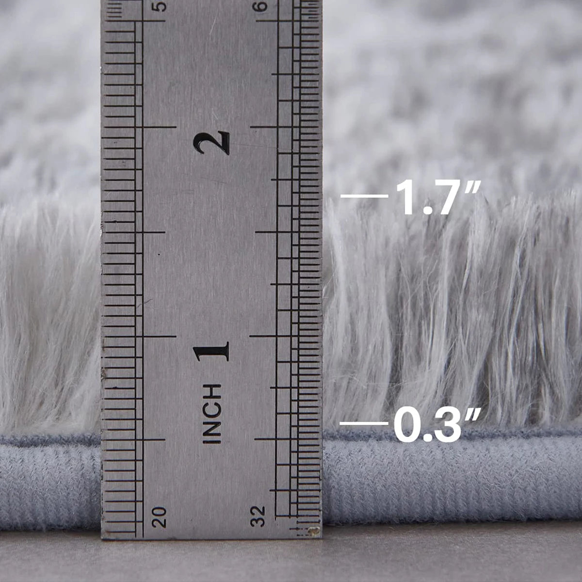 1pc Soft Long-hair Plush Carpet Rug Non-Slip Plush Fluffy Soft Furry Bedside Carpet Drum Carpet Holiday Suitable for Dormitory Home Decoration Pet-Friendly Bedroom Living Room Carpet Home Decoration Room Decoration