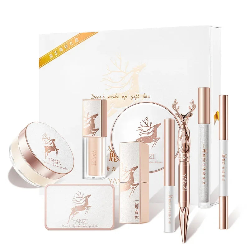 9pcs/set Makeup Sets Face Powder foundation Concealer make up  Christmas Gift Box