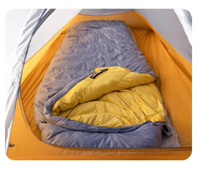 Naturehike CW400 CW700 Sleeping Bag Lightweight Duck Down Winter Thick Warm Ultralight Outdoor Hiking Camping Travel Equipment