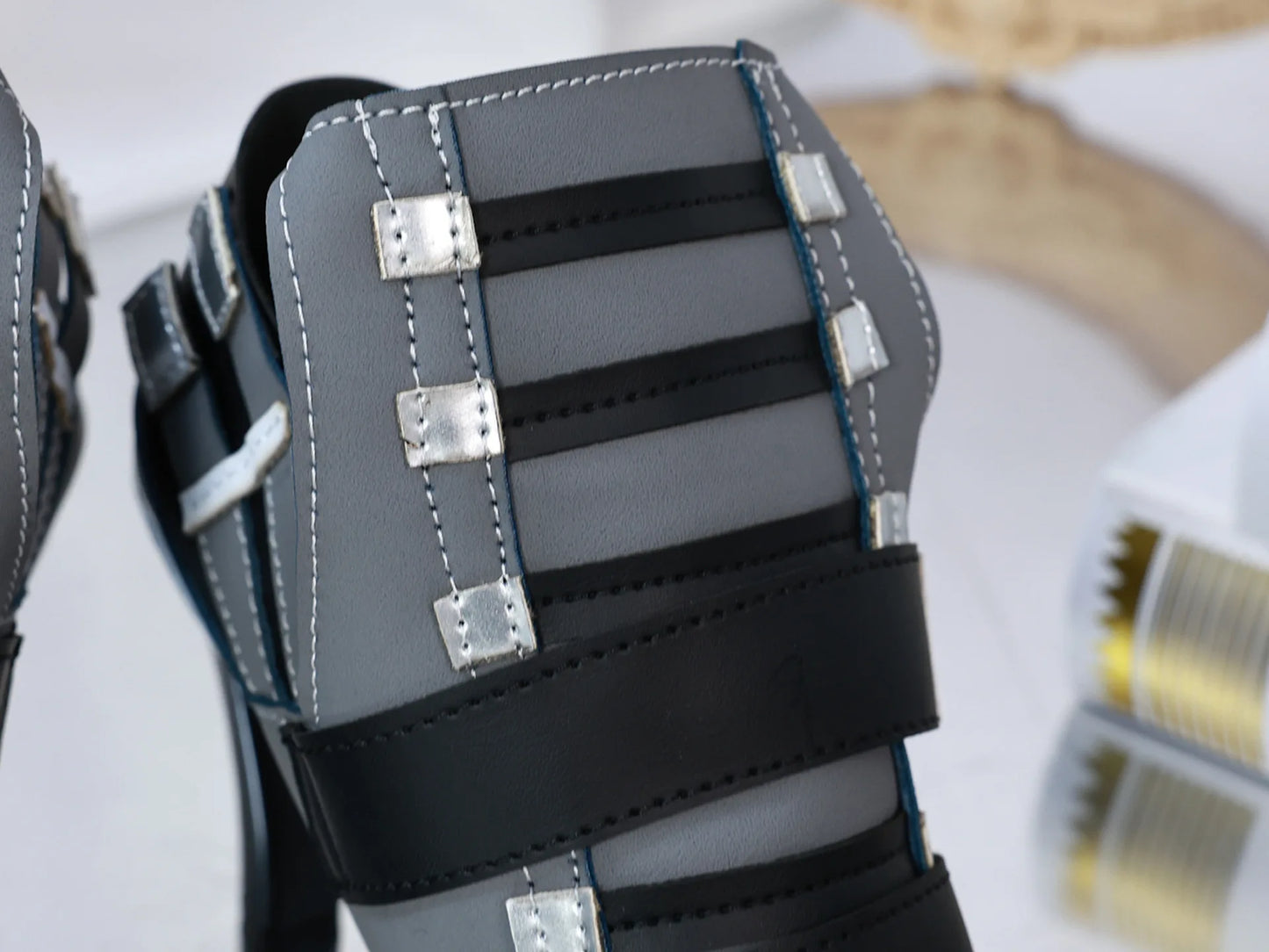 [Olmee] In Stock Tsukishiro Yanagi Cosplay Shoes ZZZ Zenless Zone Zero Long High Heels Boots Halloween Xmas